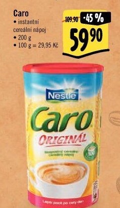 Nápoj instantní obilninový Caro Original Nestlé