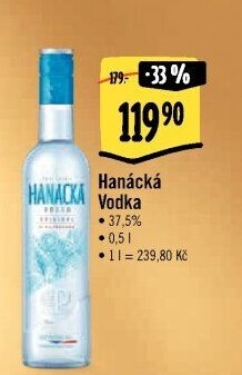 Vodka Hanácká