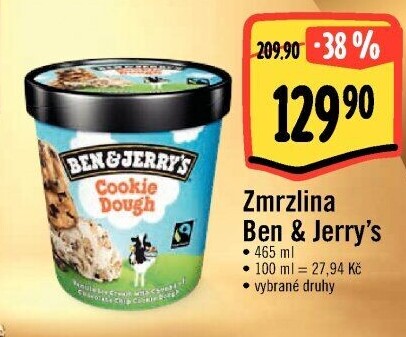 Zmrzlina v kelímku Ben&amp