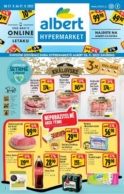 akční leták Albert 21.9.2022-27.9.2022