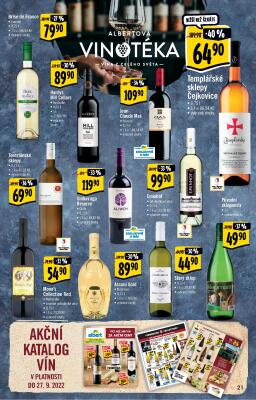 akční leták Albert 21.9.2022-27.9.2022