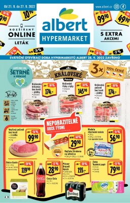 akční leták Albert 21.9.2022-27.9.2022