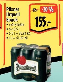 Pilsner Urquell 6pack