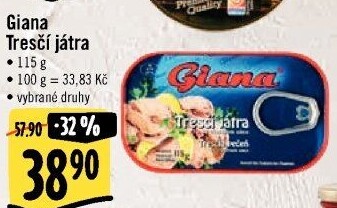 Játra tresčí Giana