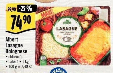 Lasagne Bolognese Albert