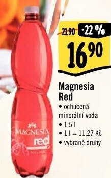 Minerální voda Magnesia Red