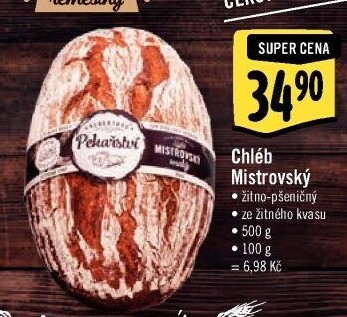 Mistrovský chléb Albert