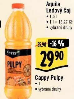 Nápoj Pulpy Cappy
