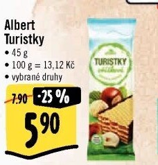 Oplatky Turistky Albert