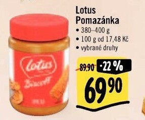 Pomazánka Lotus