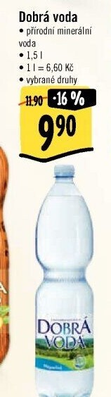 Přírodní voda Dobrá voda