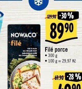Rybí filé mražené Nowaco