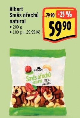 Směs ořechů Albert