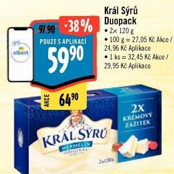 Sýr Hermelín Král sýrů