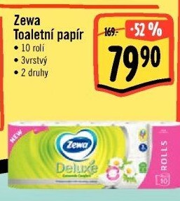Toaletní papír 3vrstvý Deluxe Zewa