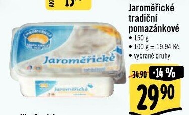 Tradiční pomazánkové Jaroměřické