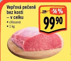 Vepřová pečeně bez kosti