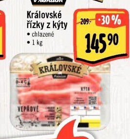 Vepřové řízky z kýty Královské Albert