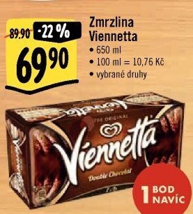 Zmrzlinová roláda Viennetta Algida