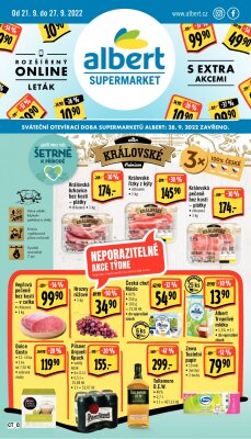 akční leták Albert 21.9.2022-27.9.2022