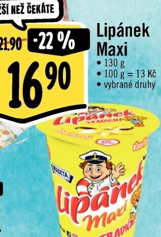 Dezert Lipánek Madeta