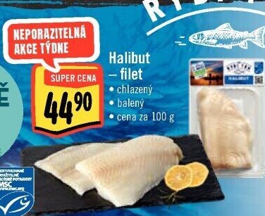 Halibut filety Albert