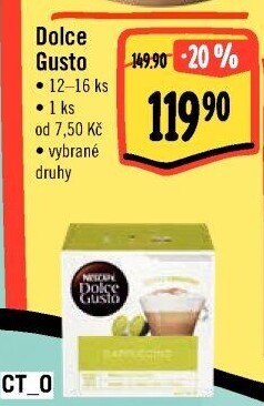 Kapsle Dolce Gusto Nescafé