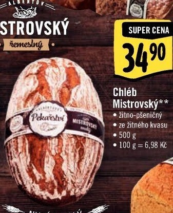 Mistrovský chléb Albert