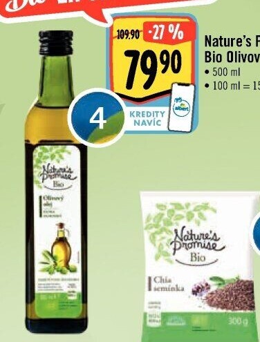 Olivový olej bio Nature'