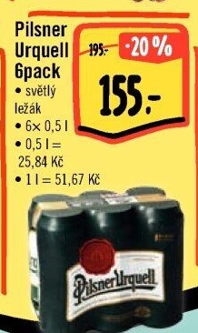 Pivo Pilsner Urquell