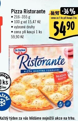 Pizza mražená Ristorante Dr. Oetker