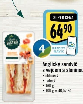 Sendvič Albert Fresh Bistro