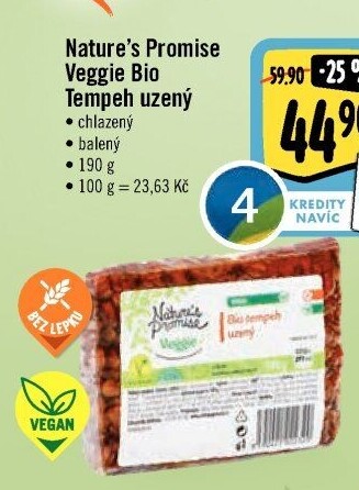 Tempeh uzený bio Veggie Nature'