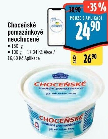 Tradiční pomazánkové Choceňské