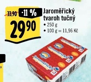 Tvaroh tučný Jaroměřický