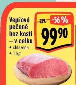 Vepřová pečeně bez kosti