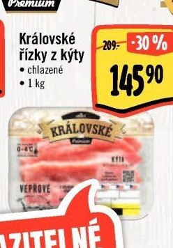 Vepřové řízky z kýty Královské Albert