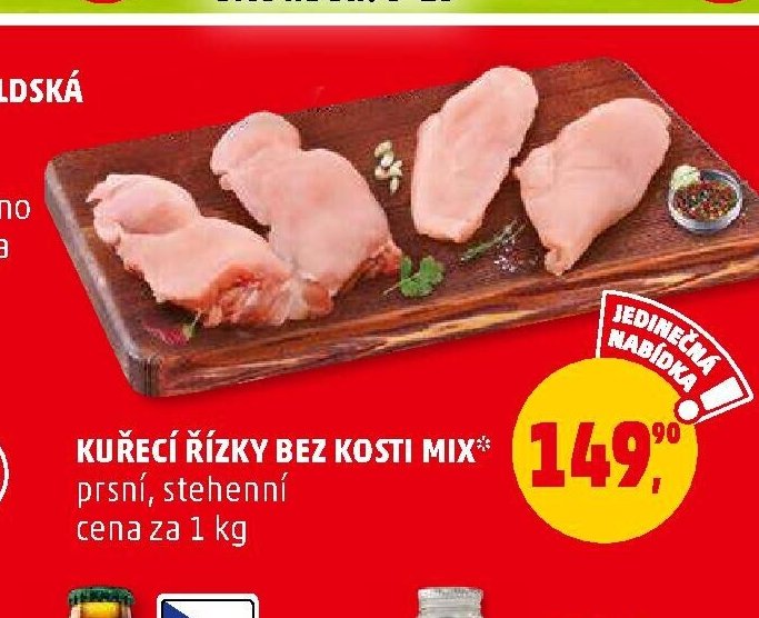 Kuřecí řízky bez kosti mix