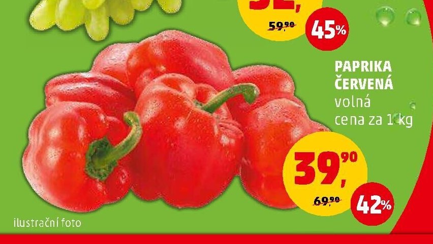 Paprika červená