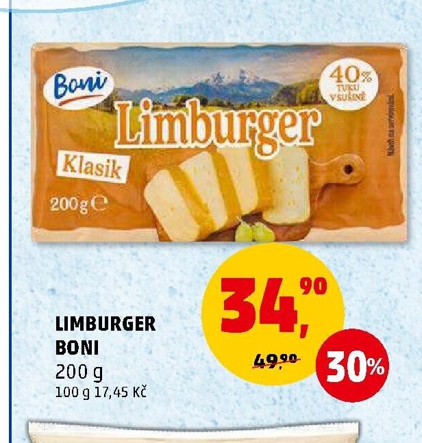 LIMBURGER BONI 200 g