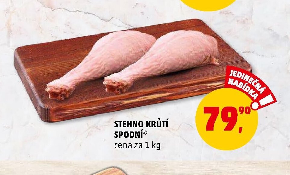 Stehno krůtí spodní