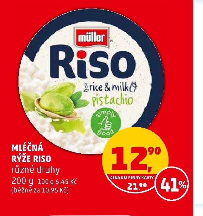Mléčná rýže Riso