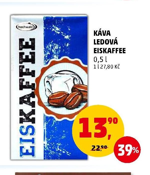 Káva ledová Eiskaffee