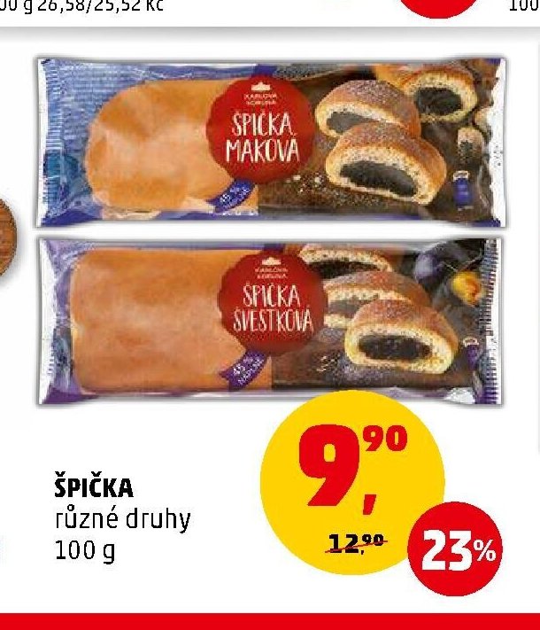 Špička různé druhy 100 g