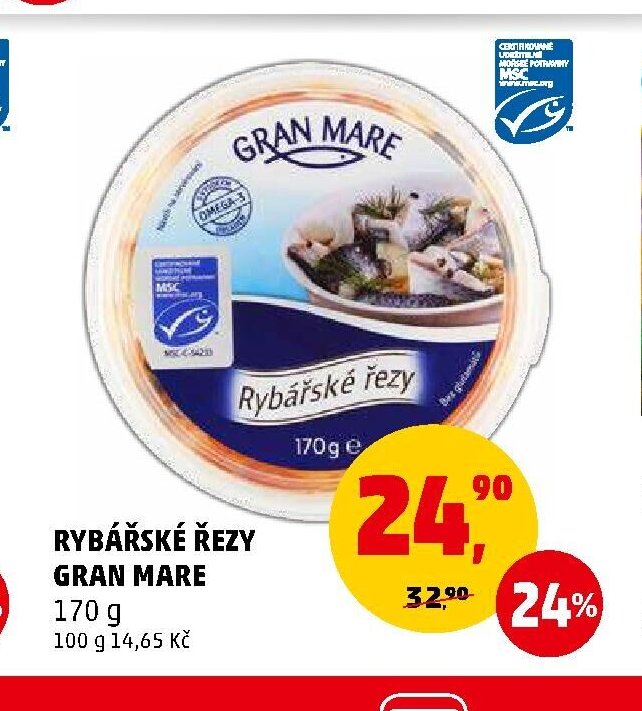 Rybářské řezy Gran Mare