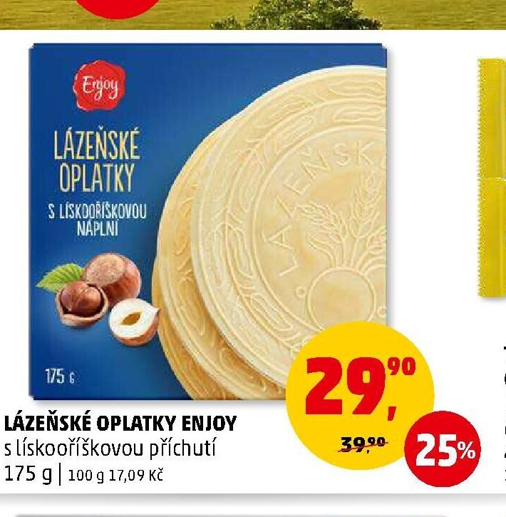 Lázeňské oplatky Enjoy