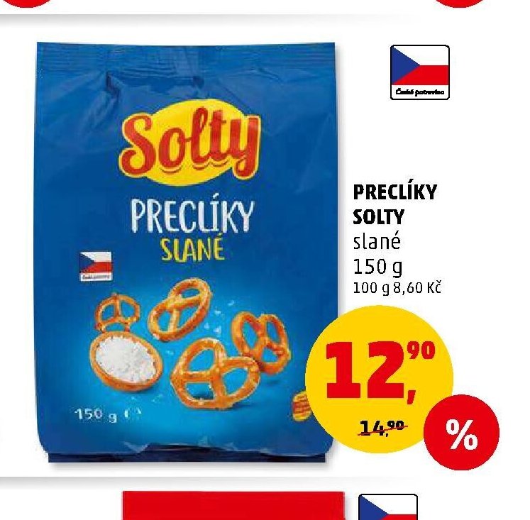 Preclíky Solty slané