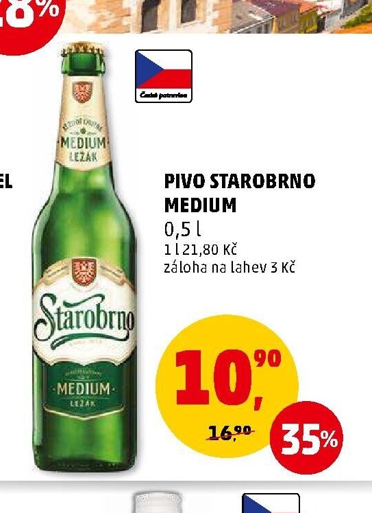 PIVO STAROBRNO MEDIUM