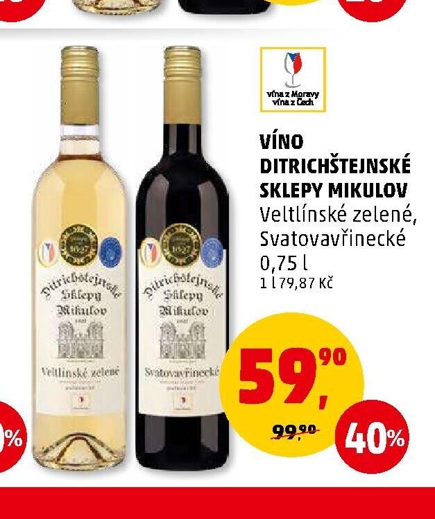 VÍNO DITRICHŠTEJNSKÉ SKLEPY MIKULOV