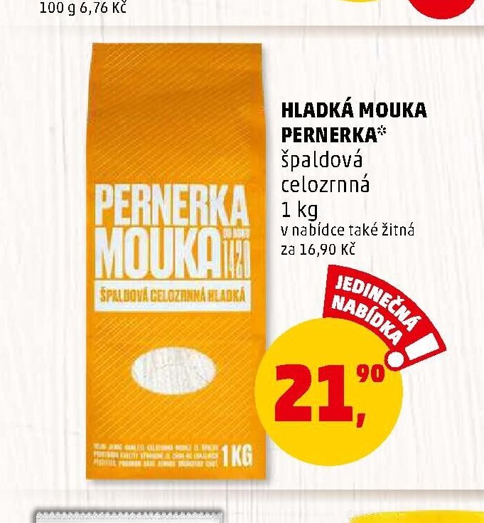 Hladká mouka Pernerka